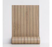 LLXNQ026 Papel Pintado PVC Efecto Madera 40x300cm Paneles de pared 3D Autoadhesivo Rollo de decorativos papel de pared impermeable, lámina para muebles,para salón,armario,dormitorio