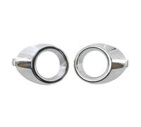 LLYIXUAI Cubierta Lámpara Antiniebla 2 Piezas Marco Lámpara Antiniebla Para Parachoques Delantero Coche Cubierta Embellecedora Para Ford Para Fiesta 2008 2009 2010 2011 2012
