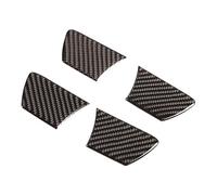 LLYIXUAI Embellecedor para Manija De Puerta Interior De Coche, Cubierta De Fibra De Carbono Suave para Hilux 2015-2021 Accesorios Interiores Manilla Puerta Interior y Trasera