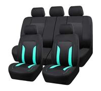 LLYIXUAI Juego De Fundas para Asientos Coche para Ford para Focus MK3 Protectores Delanteros Y Traseros Fundas Asiento Delanteros(Green)