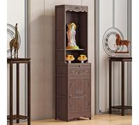 LLYLAFDC Personal Mesa De Altar，Mesa De Altar Nicho De Buda,Mesa De Meditación con Pedestal De Buda Santuario Personal De Altar Mesa Ofrenda(43cm)