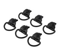 LLYZFED 6 piezas de anillos en D para asegurar carga trasera compatible con Ford Transit 150 250 350 Van 2015-2023 Gancho de sujeción posterior Punto de anclaje de reemplazo BK21V550A74AD V550A74-AD