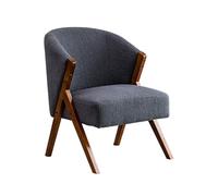 LLZJDDPLY Chaise Longue Individual, Sillon Dormitorio, Sillas de Tocador/sillones para el Salón, Sillón Acolchado Suave, Ideal para Sala de Estar, Dormitorio, Recibidor, Oficina o Cafetería(Gray)