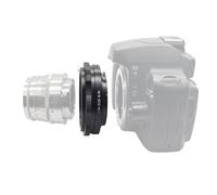 LM-EOS R - Anillo adaptador de lente para objetivo Leica M L/M Zeiss ZM para EOS R-Mount cámara Canon EOS RF RP.15-30 mm fotografía macro