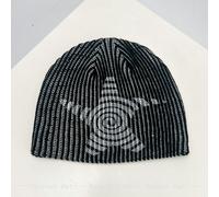(LM11299, 54-60cm) New Men Women Korean Street Graffiti Vortex Pentagram Knitted Hats Stripe Warm Personal Fashion Beanies Versatile Hip-hop ins