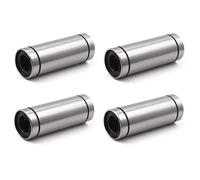 LM12UU - Cojinete de bolas lineal largo 12 x 21 x 57 mm para impresora 3D, 4 unidades