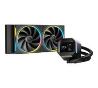 Refrigeración Líquida DeepCool LM240 240 mm 2 Ventiladores LED RGB Negra