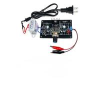 LM317 - Kit de fuente de alimentación regulada CC ajustable, voltaje de salida de 1,25-12 V con pantalla de voltímetro, para proyectos electrónicos de bricolaje y entrenamiento de laboratorio de