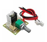 LM317 - Módulo regulador de voltaje ajustable (1,25 V-13 V, 5-1500 mA, con protección contra sobrecalentamiento, conector XH-2,54, para proyectos electrónicos), color verde