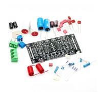 LM3886 Kit de placa de alimentación de audio de doble canal 68 W + 68 W DIY PCB PCBA para sistema de sonido HiFi negro 15 x 10 x 2 cm (Excluding LM3886)