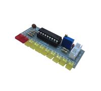 Lm3915 Indicador De Nivel De Audio Diy Kit 10 Led Analizador De Espectro De Sonido De Audio Kit Indicador De Nivel Soldadura Electrónica