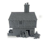 LM3D Casa 2 de Briarwood - Escenografía para Wargames y Miniaturas Fantasy - 28mm/32mm - Briarwood House 2 DND