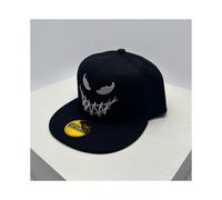 (LM5462, 52-60cm) New Unisex Smiling Face Expression Embroidery Baseball Hats Breathable Hip Hop Sunshade Funny Peaked Caps Versatile Fashion ins