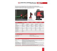 LM570/585 Series Laser Levelers LD Green Laser Outdoor Pulse Mode