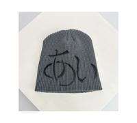 (LM6443, 54-60cm) Autumn and Winter New Unisex Street Letter Print Knitted Hats Y2K Warm Personal Versatile Beanies Fashion Casual Japanese Niche