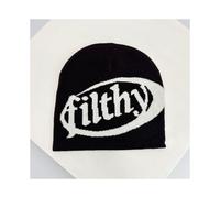 (LM6798, 54-62cm) Autumn and Winter New Unisex European Style Letter Knitted Hats Warm Hip Hop Versatile Street Beanies Outdoor Fashion Skate Rap