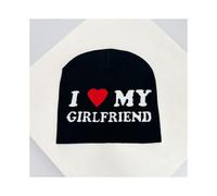 (LM6815, 54-62cm) Autumn and Winter New Unisex Design Sense Love Letter Knitted Hats Warm Niche Versatile Retro Beanies Fashion Street Hip Hop ins