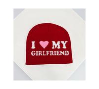 (LM6816, 54-62cm) Autumn and Winter New Unisex Design Sense Love Letter Knitted Hats Warm Niche Versatile Retro Beanies Fashion Street Hip Hop ins