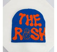 (LM7362, 54-60cm) Autumn and Winter New Unisex European Style Risk Dice Knitted Hats Warm Street Versatile Color Block Beanies Fashion Hip Hop ins