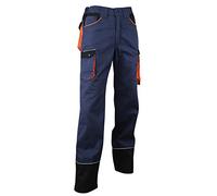 LMA Pantacourt bicolor con bolsillos rodilleras, gris noche/negro, multicolor, 1257 HERSE