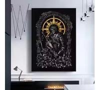 LMAIWANG Póster clásico del juego Dark Souls, estilo nórdico, lienzo para pared, decoración del hogar y la sala de estar (70 x 100 cm, sin marco)