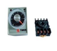 LMB321 1 relé de tiempo AH3-3 DC24V, temporizador retardo, 8 pines con base, 30 s LMB349