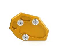 LMBN Motocicleta Accesorios for motocicleta, soporte lateral for motocicleta, placa de soporte de almohadilla de extensión for Yamaha, YZF, R7, MT-07, protector de cubierta Tracer(Gold)
