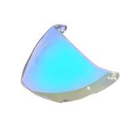 LMBN Visera de casco, Visera K5-JET for casco AGV EVO, a prueba de polvo, accesorios for (azul transparente, día y noche)