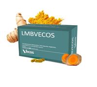 Lumbovecos Suplemento Regenerativo, Analgésico y Antiinflamatorio para Lumbalgia y Ciática con Ácido R-Lipoico, Harpagofito, Cúrcuma, Vitamina C, Bioflavonoides | 60 cápsulas