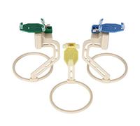 LMEILI 3 Unids/Set De Instrumentos Dentales, Soporte De Posicionador De Sensor De Rayos X Dental, Localizador De Película De Rayos X Digital Dental para Laboratorio Dental