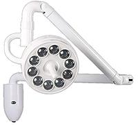 LMEILI Lámpara de exploración médica Dental LED Colgante Lámpara de exploración médica de Techo 30 W Lámpara de exploración quirúrgica para cirugía estética y plástica, clínicas dentales, ORL