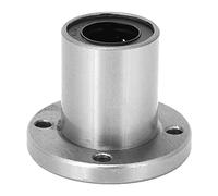 LMF Series Linear Motion Bearing | Round Flange Bearing Steel for CNC Machines/Automation Equipment | Smooth High - Accuracy Movement | LMF25UU / LMF20UU / LMF16UU / LMF13UU (LMF16UU)