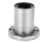 LMF Series Linear Motion Bearing | Round Flange Bearing Steel for CNC Machines/Automation Equipment | Smooth High - Accuracy Movement | LMF25UU / LMF20UU / LMF16UU / LMF13UU (LMF25UU)