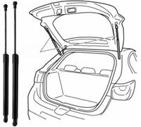 LMFFSP Varilla de Soporte del Maletero para Ford Excursion 4WD 2000-2005(OEM:YC3Z78406A10BA)-35.4cm Varilla de Soporte del portón Trasero