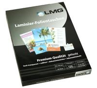 LMG Láminas para plastificar LMG65X95-125SL 65 x 95 mm, 2 x 125 micras con orifi