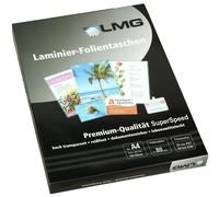 LMG LMGA4-80SS - Láminas para plastificar (A4, 216 x 303 mm, 2 x 80 micras, alta
