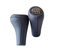 LMGMPOHOYY Pomo de cambio marchas Para 1 3 5 6 Series E30 E32 E34 E36 E38 E39 E46 E53 E60 E63 E83 E84 E90 E91 E92 coche 5/6 perilla de cambio de velocidad Cubierta palanca camb( Leather-6)