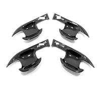 LMHGMUBVR Coche Cubiertas Manijas Para T&oyota RAV4 XA50 2019-2022 Cubierta Protectora Para Manija Puerta Cuencos Exteriores Molduras Accesorios Para Coche Pegatinas Estilo(Black 1)