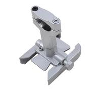 LMHGMUBVR Reemplazo del Soporte De Navegación GPS Navegación Soporte Motocicleta Bicicleta Teléfono Retrovisor Espejo Manillar Compatible Piezas(Silver 2)