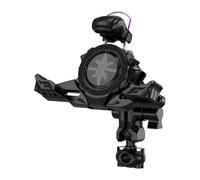 LMHGMUBVR Reemplazo del Soporte De Navegación para Bicicleta Motocicleta Patinete 6.1-7.2 Teléfono Soporte GPS Navegación Vibración Amortiguador Manillar(Tube-Bracket Base)