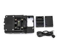 LMHGMUBVR Reemplazo del Soporte De Navegación para NC750 X para NC 750X para NC750X 2016-2019 Motocicleta Soporte Teléfono Móvil GPS Navegación Placa Chasis(Phone Clip)