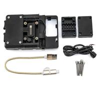 LMHGMUBVR Reemplazo del Soporte De Navegación para NC750X para NC750 X para NC 750X 2016-2019 Motocicleta Soporte Teléfono Móvil GPS Navegación Matrícula Chasis(Phone Clip)