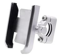 LMHGMUBVR Reemplazo del Soporte De Navegación para Suz&uki para GSR400 para GSR600 para GSR750 Motocicleta Accesorios Teléfono Soporte Manillar GPS Navegación Chasis(Silver 1)