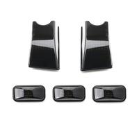 LMHGMUBVR Señal Giro Coche Luz Carcasas Luz Marcador Techo Cabina Delantera Trasera Coche Lámparas Rojas Ámbar Indicador Espejo Lateral Señal Giro Para Hummer H2 SUV/SUT 2003-2009(5pc No Bulb2)