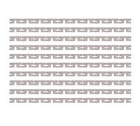 LMHHMIN 100 piezas PV protección de junta conductora de puesta a tierra PV hoja de arandela conductora para riel guía de ranura 30X40 T