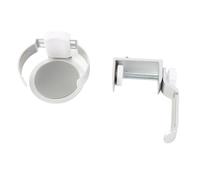 LMHHMIN 2 in 1 Cup Holder with Under Desk Headphone Hanger 360 Degree Rotating Anti Spill Gaming Headset Stand with Cup Holder