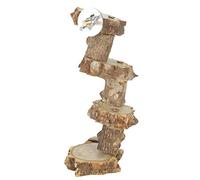 LMHHMIN 2 UNIDS Plataforma De Loros Escalera De Escalada Juguete De Escalada Escalera De Madera Accesorios De Jaula De Animales Pequeños