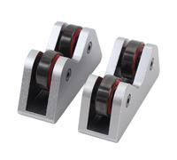 LMHHMIN 2PCS Billar Cue Rectitud Comprobador Acero Inoxidable Pool Cue Stick Eje Rodillo Rectitud Detector Comprobador Inspección Herramienta para Snooker Club (Plata)