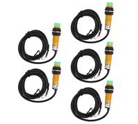 LMHHMIN 5PCS Interruptor de Sensor de aproximación Sensor de proximidad inductivo de Carcasa ABS NPN no Integrado 6-36VDC