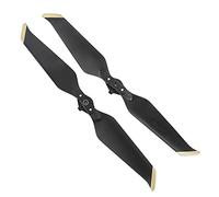 LMHHMIN 8743F Hélices plegables de bajo ruido Cuchillas de liberación rápida para drones 2 RC (Borde de oro negro)